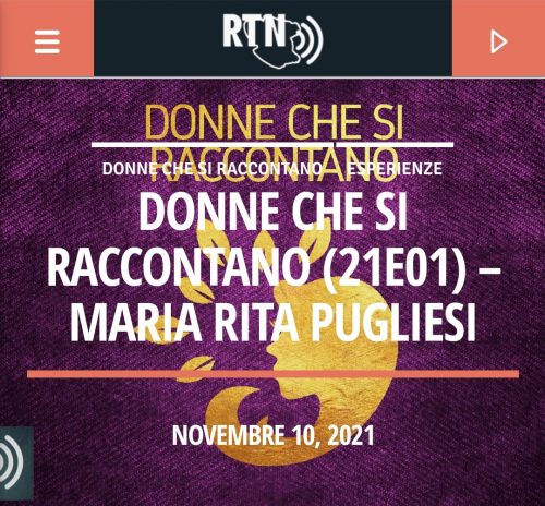 Donne che si raccontano- intervista su RTN Radio